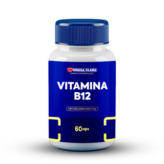 Vitamina B12 - Mecobalamina 1000mcg 60 Cápsulas em Oferta na Shopee
