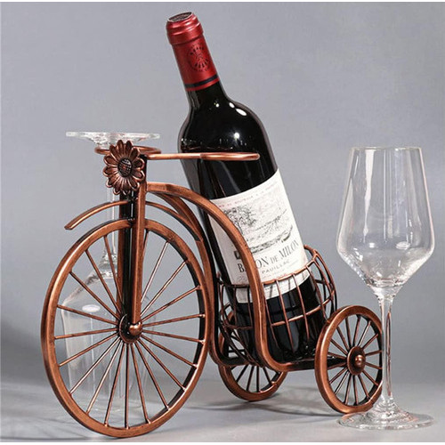 Suporte para Vinho Bicicleta Vintage – Decoração de Mesa e Bar com Estilo Retrô em Oferta na Shopee