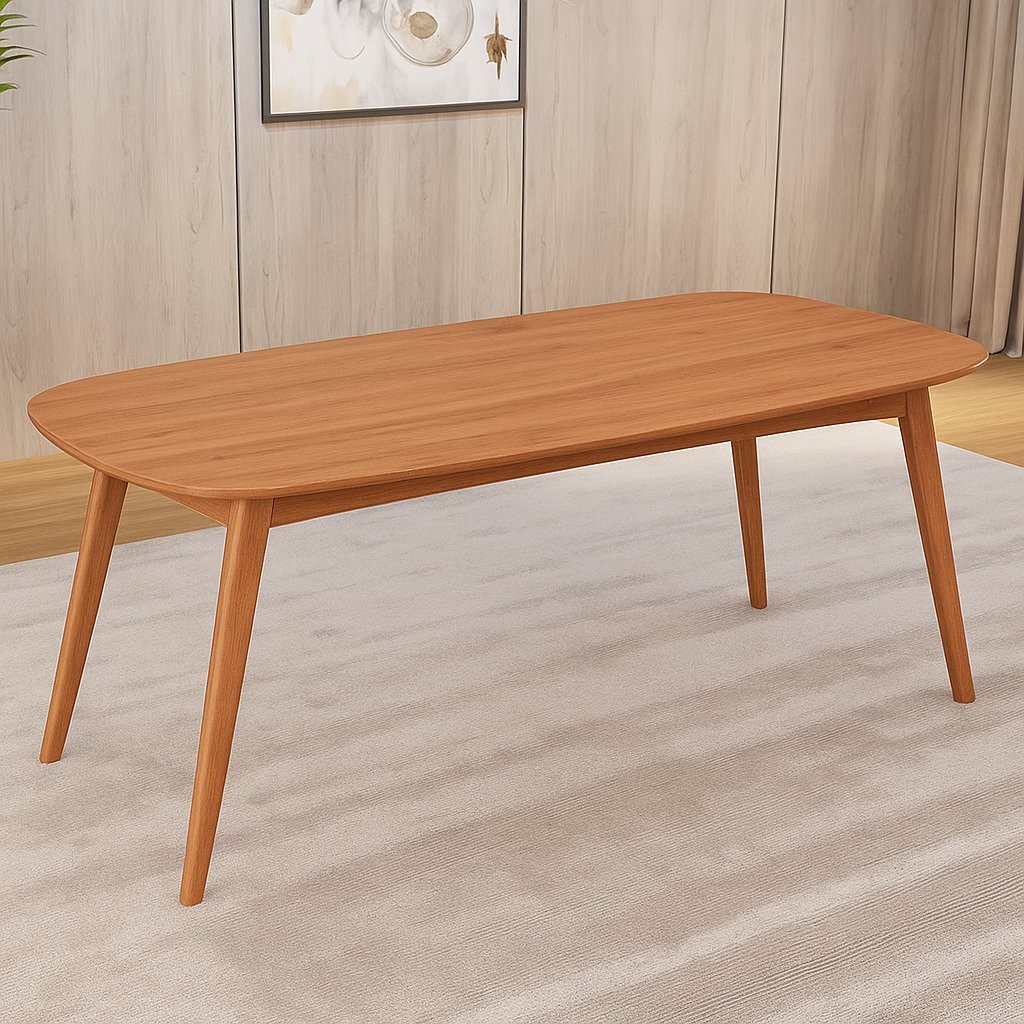 Mesa 180cm X 80cm Mdf Laminado Ceci Yescasa 180