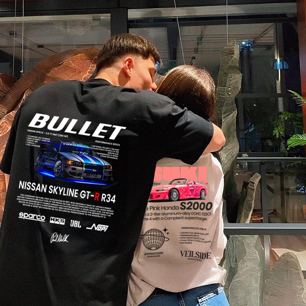 Kit 2 Camiseta Casal Suki e Brian Velozes e Furiosos camisa masculina e feminina