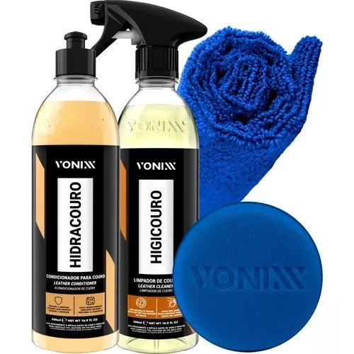Kit Higicouro + Hidracouro + Toalha Microfibra + Aplicador Vonixx 500ml em Oferta na Shopee