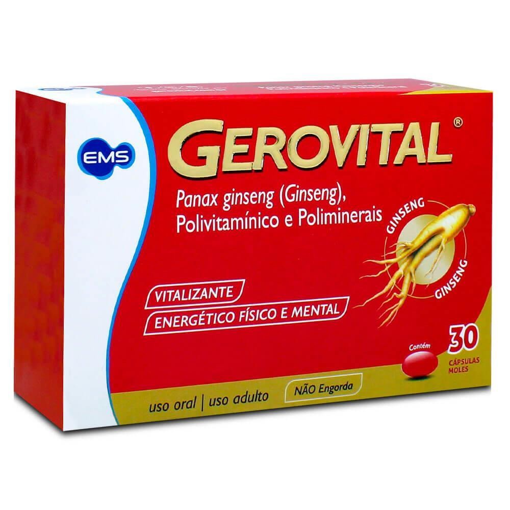 GEROVITAL COM 30 CÁPSULAS em Oferta na Shopee