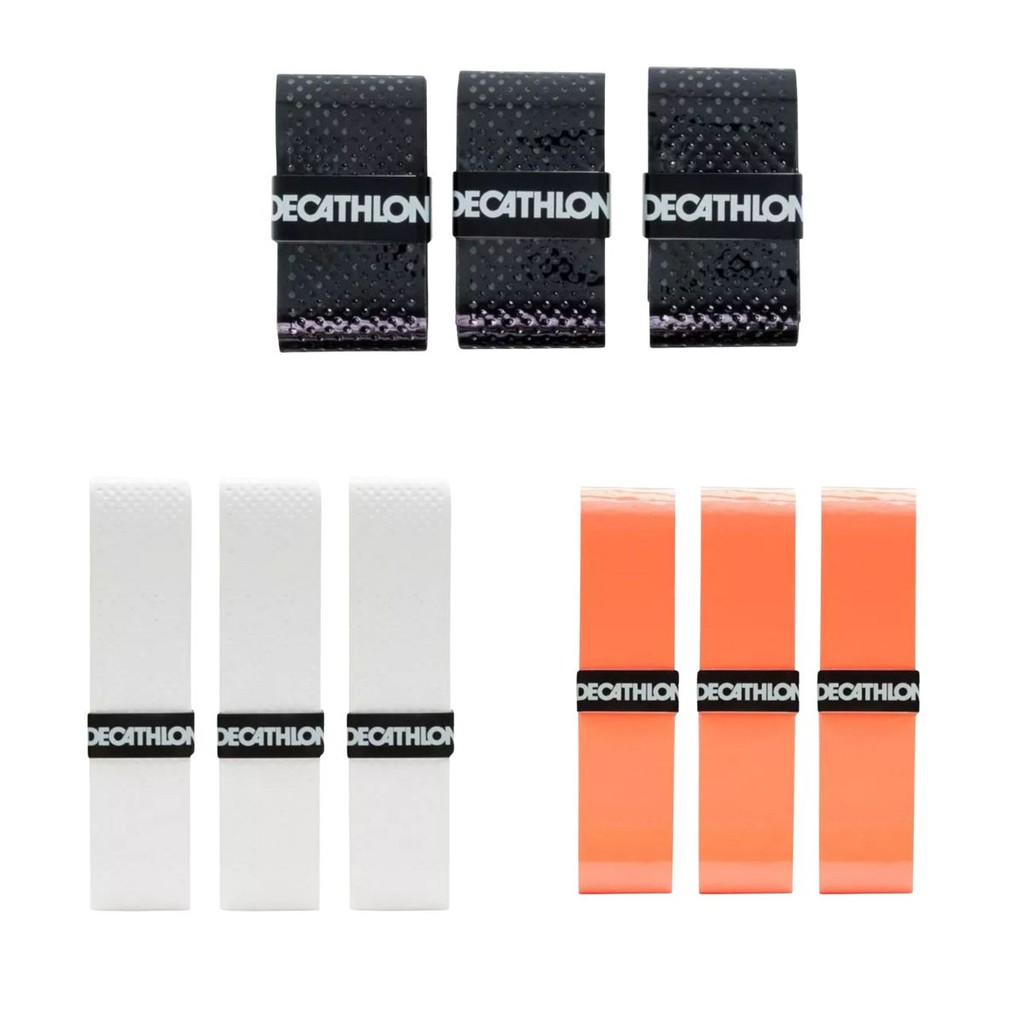 kit 3 Overgrip Tacky Artengo/Decathlon Premium Tênis Beach Tennis Padel Pickleball Squash Badminton