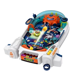 Brinquedo Pinball Espacial Jogo Retrô Divertido Competitivo De Mesa