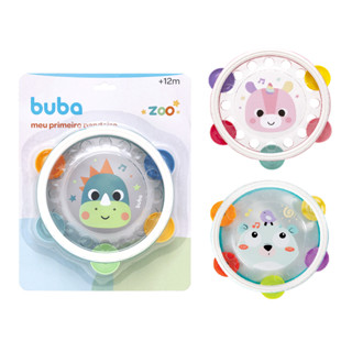 Brinquedo Infantil Pandeiro Instrumento Musica Bebê Chocalho - Buba em Oferta na Shopee