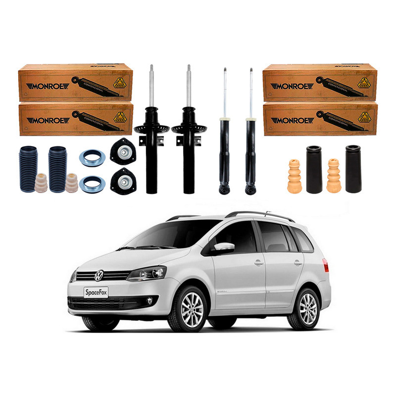 Kit Amortecedor Dianteiro Traseiro´ Spacefox 1.6 2011 A 2014 em Oferta na Shopee