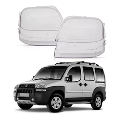 Par 2 Lente Do Farol Dianteiro Doblo Adv 1.8 2003 A 2010