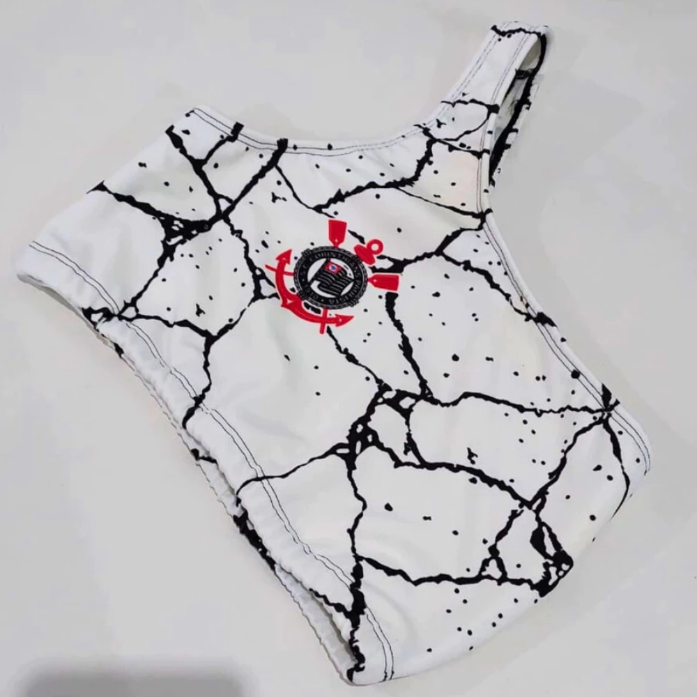 Top Cropped Blusinha 1 Ombro Só Mula Manca Timão Fitness Academia Times Personalizado Promoção