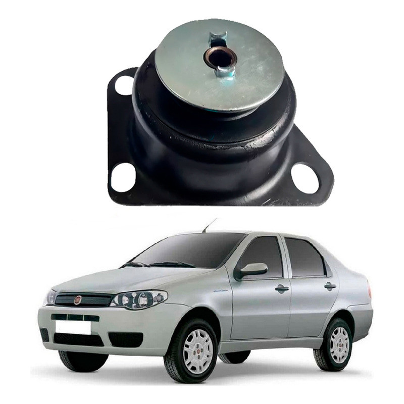 Coxim Motor Esquerdo Siena 1.0 1.4 1.8 8v 2004 A 2010