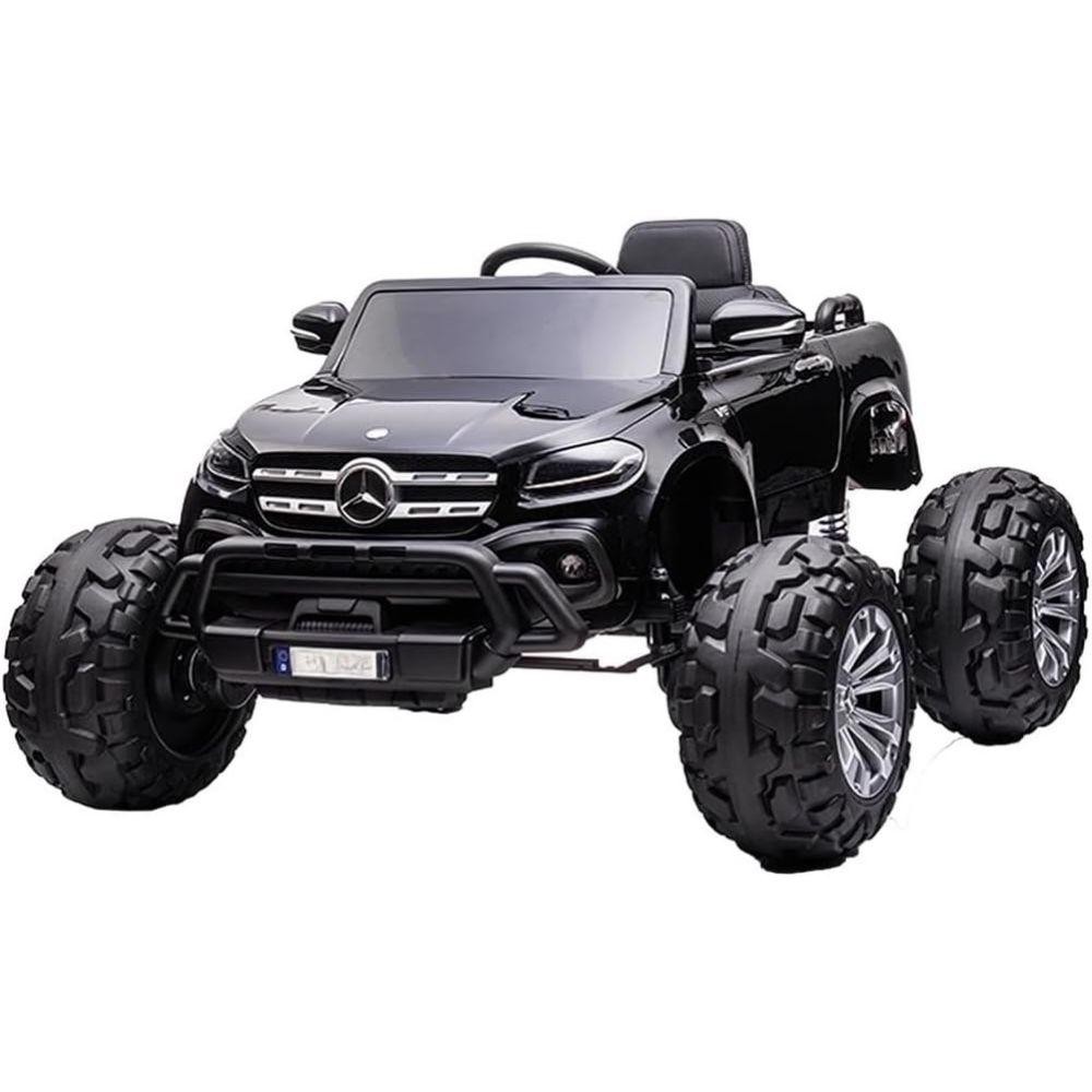 Carrinho Elétrico Infantil Monster Mercedes Bens Gle 12V Preto BANG TOYS