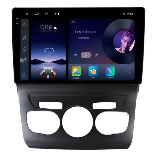 Multimídia Adak Iplay G2 C4 Lounge 2014 A 2018 2+64gb Carplay Android Gps Bluetooth 10p em Oferta na Shopee