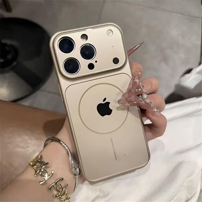 Alta Qualidade Fino Leve Caso Magnético Para iPhone 17 Ar 16 15 14 13 Pro Max 17Pro 17 Magsafe Carregamento Sem Fio
