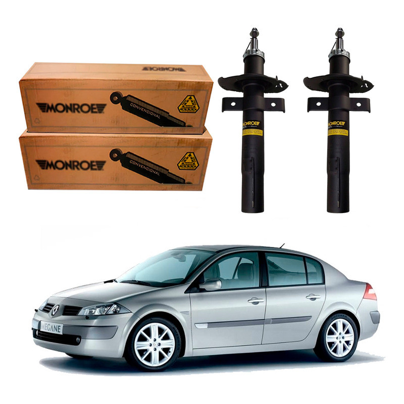 Par Amortecedor Dianteiro Megane 1.6 2.0 2006 A 2012