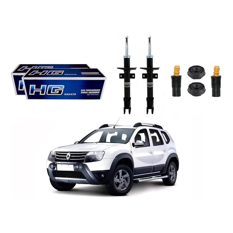 Kit Amortecedor Traseiro, Duster 4x4 2.0 2010 A 2016