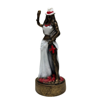 Escultura Maria Navalha Imponência Vintage em Resina 10 cm em Oferta na Shopee