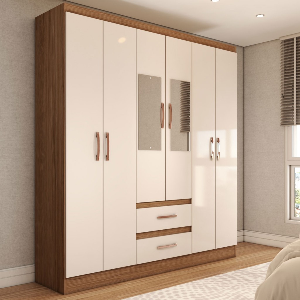 Guarda-Roupa Solteiro com 6 Gavetas: Onde Comprar | BuscaProdutos