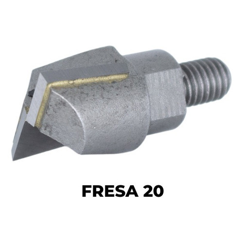 Kit Fechadura: 1 Fresa Lcm 20mm + 1 Fresa Lcm 22mm + 1 Fresa Lcm 25mm + 1 Fresa Lcm 30mm