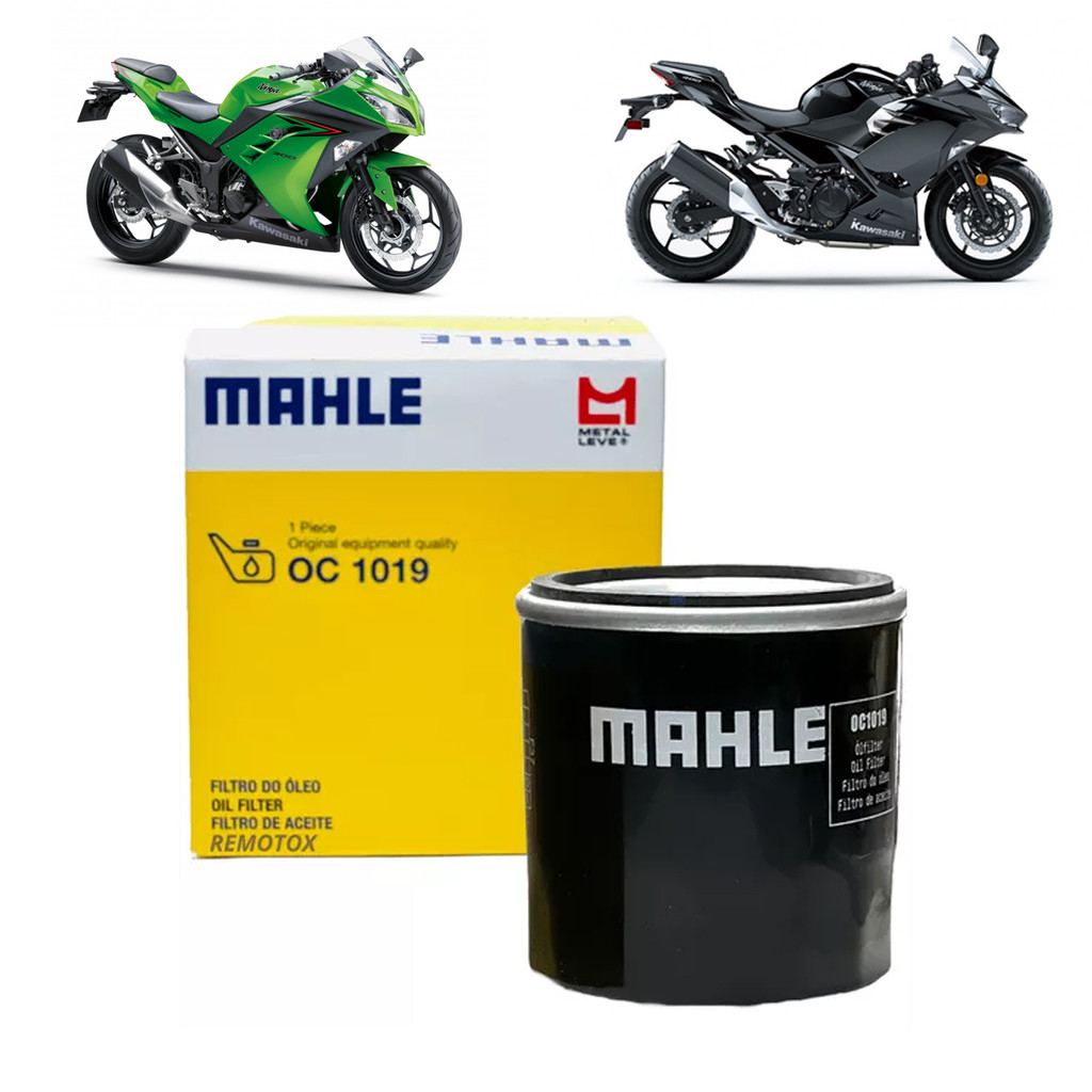 Filtro De Óleo Kawasaki Ninja 300 400 Versys Er6n Z650 Z400 Yamaha Mt06 Mt07