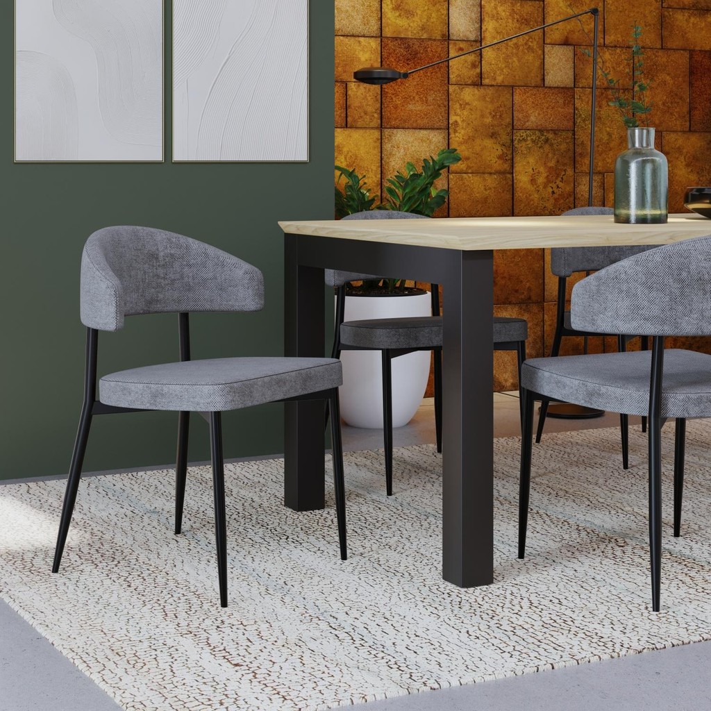 2 Unidades Cadeira Bless Fixa C/4 Pés 55 X 52,5 X 77,5 cm em Oferta na Shopee