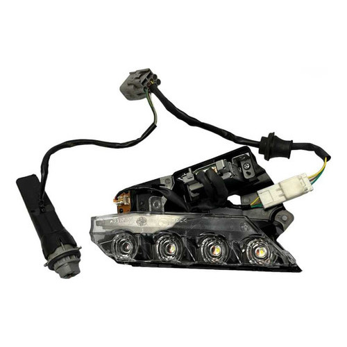 Led Farol Direito C Chicote Corolla 2017 2019 Detalhe D2s Preto Transparente