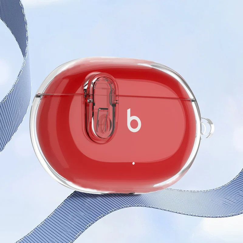 Transparente Simples Anti-Queda Bloqueio Fivela TPU Capa Protetora Para Fones De Ouvido Beats Studio Buds