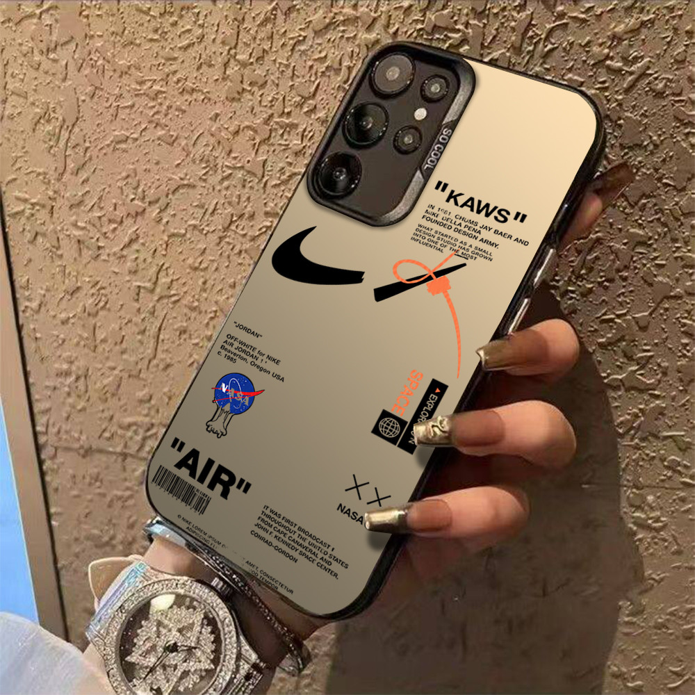 Capa Estampada Espacial Astronauta Para Samsung A56 A55 A54 A35 A34 A25 A16 A15 A14 S24 S23 S22 FE A05 A05S