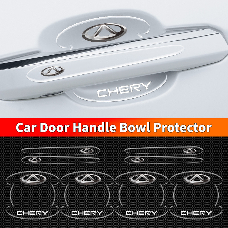 Set of 14 Clear Door Handle Protectors Car Scratch Protection Stickers For Chery Tiggo 5x 8 7 Pro 4 Omoda 5 E5 TJ-1 Face