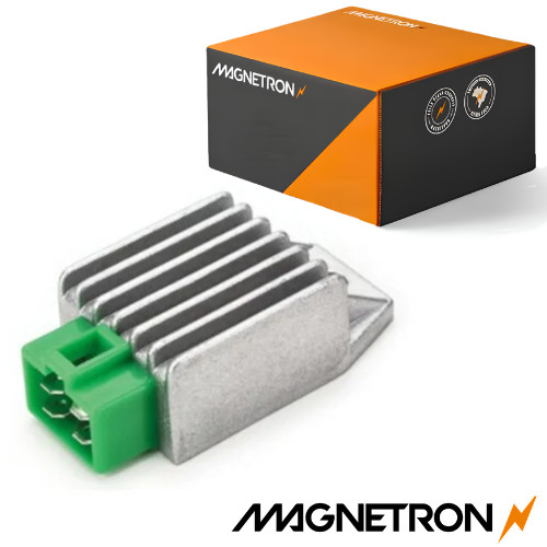 REGULADOR RETIFICADOR VOLTAGEM 12V MAGNETRON CG TITAN 150 SPORT 150 BROS 150 FAN 125