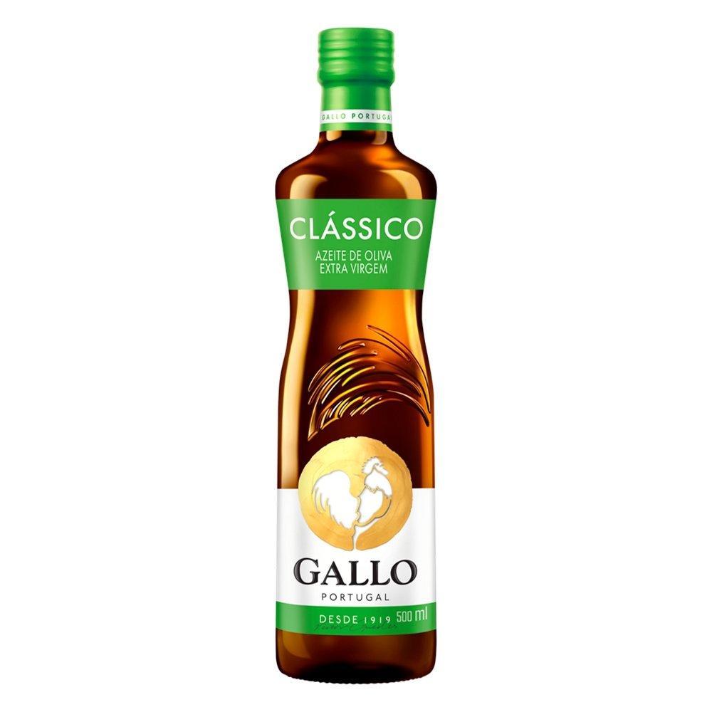 Azeite Gallo Extra Virgem Clássico Vidro 500ml