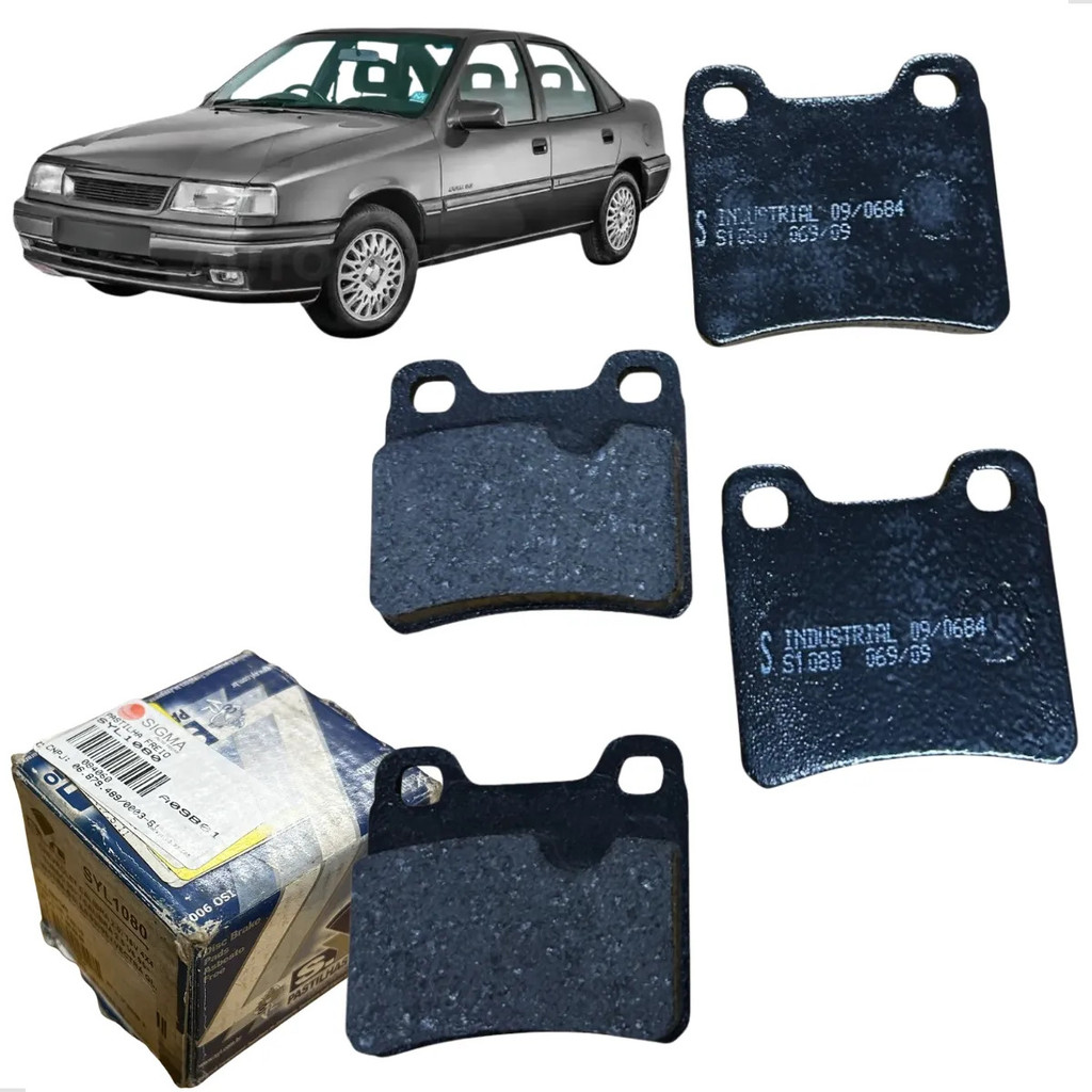 Pastilha De Freio Traseiro Syl Para Gm Vectra 1993 A 1996