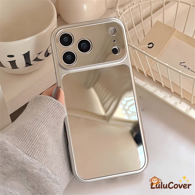 Capas De Maquiagem Espelhadas Estilo Ins Para Xiaomi Poco X8 Pro Max X7 X6 Neo X
