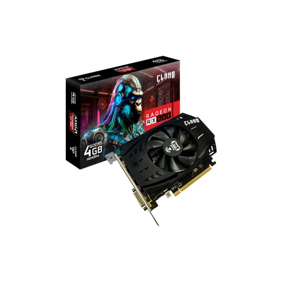 Placa de Vídeo AMD Radeon RX560 4GB GDDR5 128 Bits HDMI DVI DP CLANM