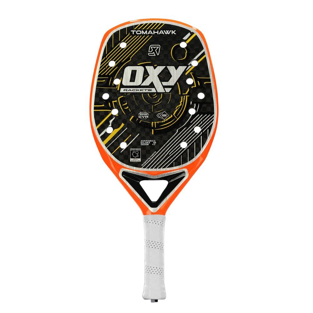 Raquete de Beach Tennis Oxy Tomahawk - Carbono 12k