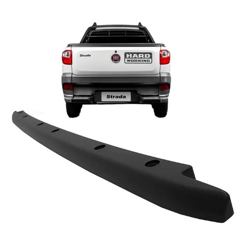 Moldura Superior Tampa Traseira Caçamba Strada 2014 A 2020