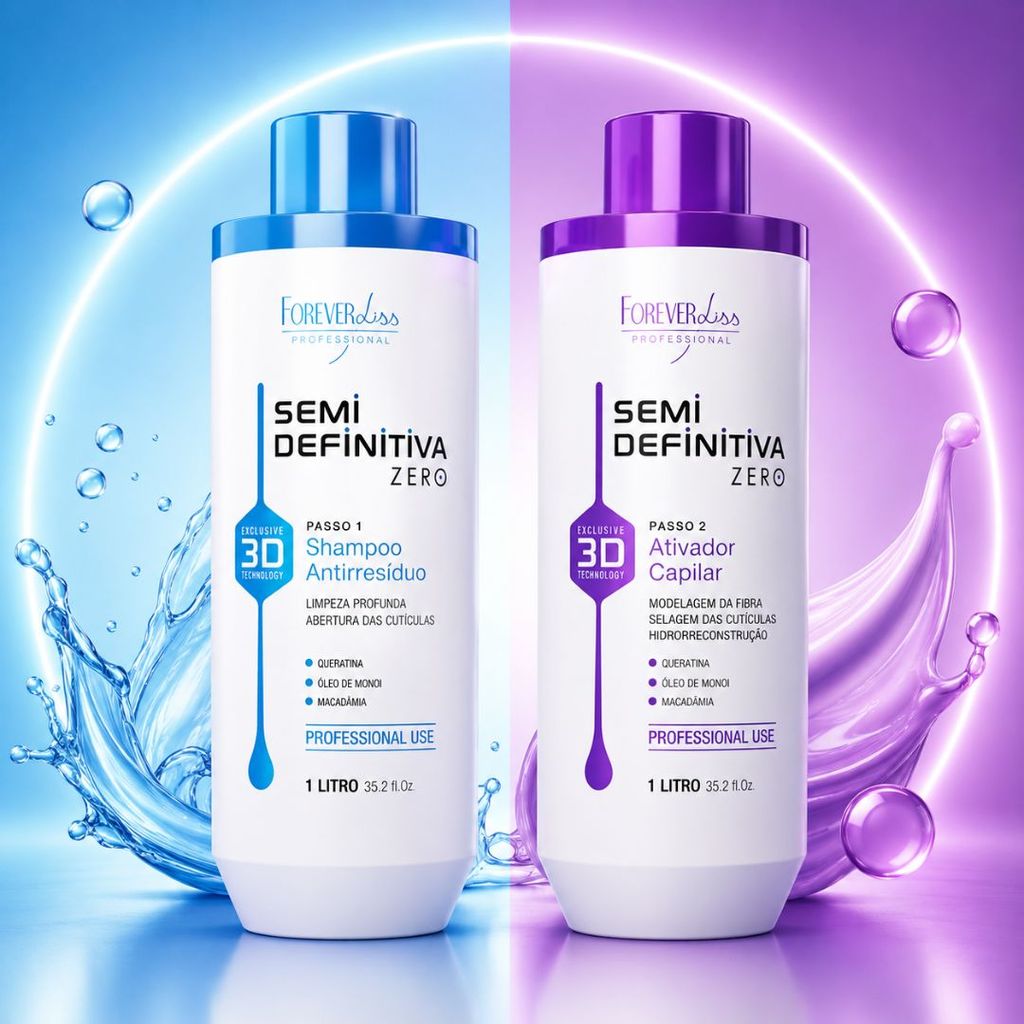 Progressiva Kit Semi Definitiva Forever Liss 1L