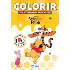 Colorir com Atividades Educativas Disney | Ursinho Pooh