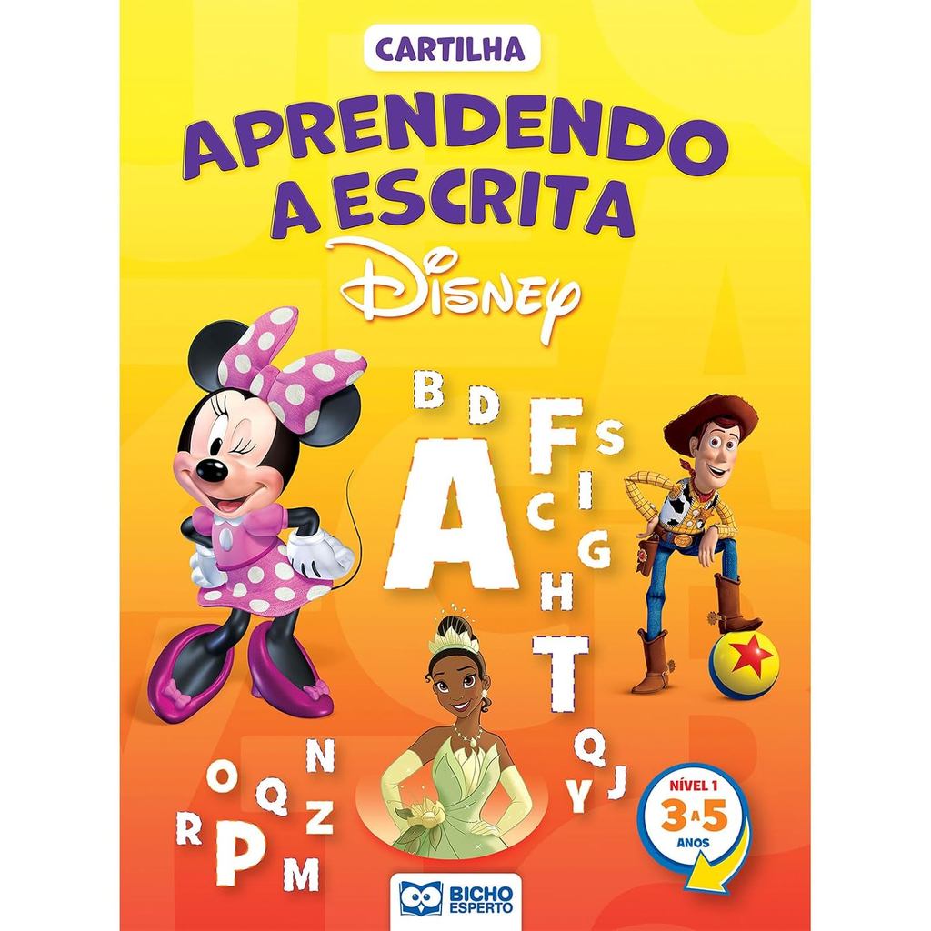 Cartilha da Disney | Aprendendo a Escrita