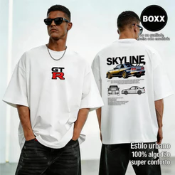 Camisa 100% Algodão | Estampa Dupla Face | Streetwear Esporte e Lazer | Promoção Camiseta Lançamento