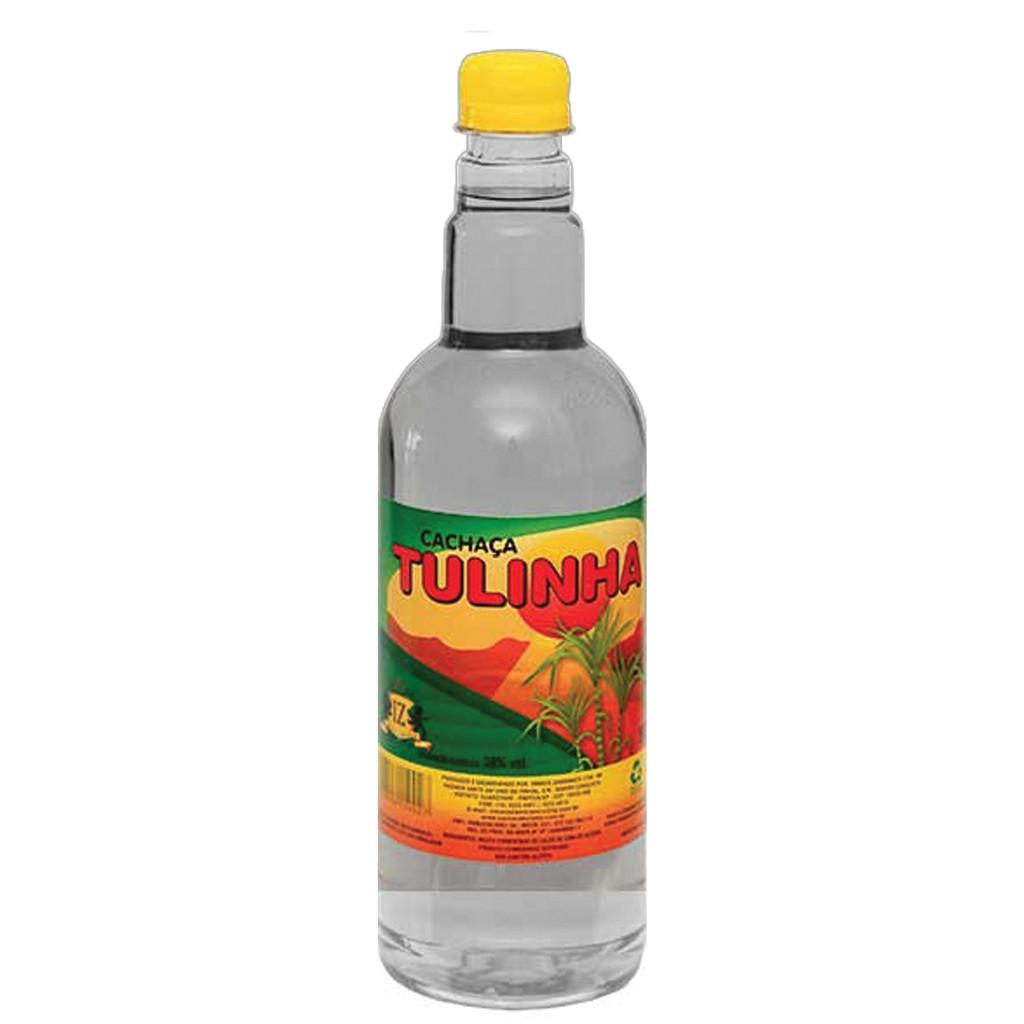 Cachaça Tulinha Branca Pet 900ml (Cachaça para Quentão)