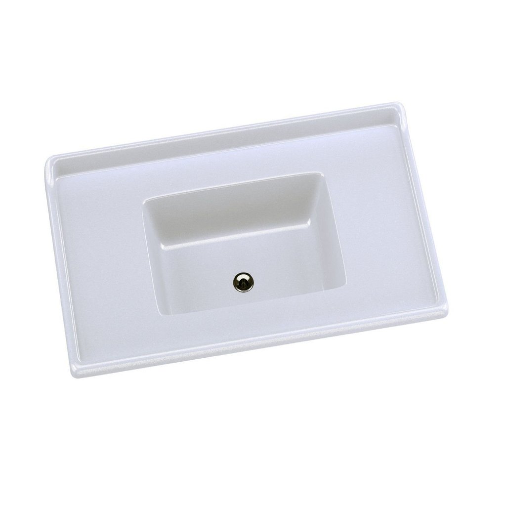 Pia Sintética para Cozinha 85x50 cm Aj Rorato Gelo