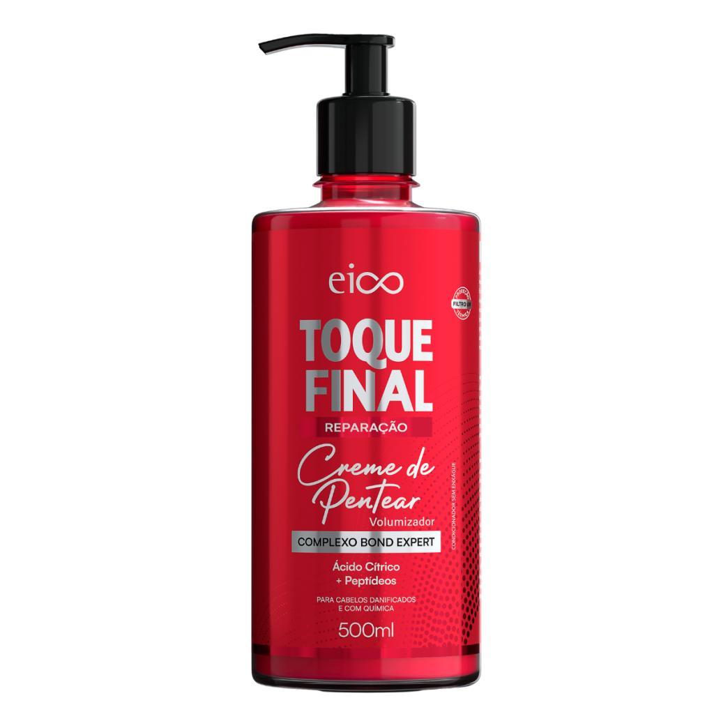 Eico Creme de Pentear Finalizador Leave-In Toque Final Reparação Complexo Bond Expert 500ml