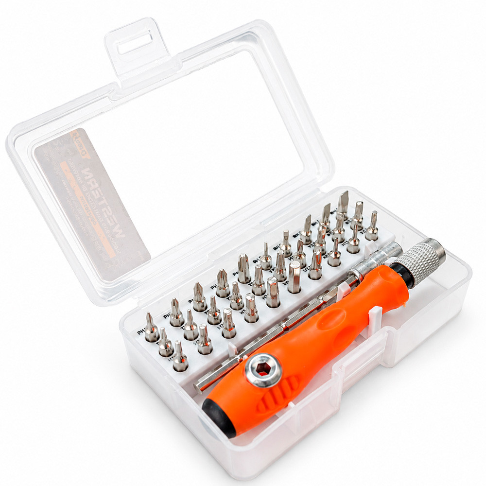 Kit Western jogo Chave de Precisão 1 Extensor 3 Alturas 30 Bits Aço Carbono