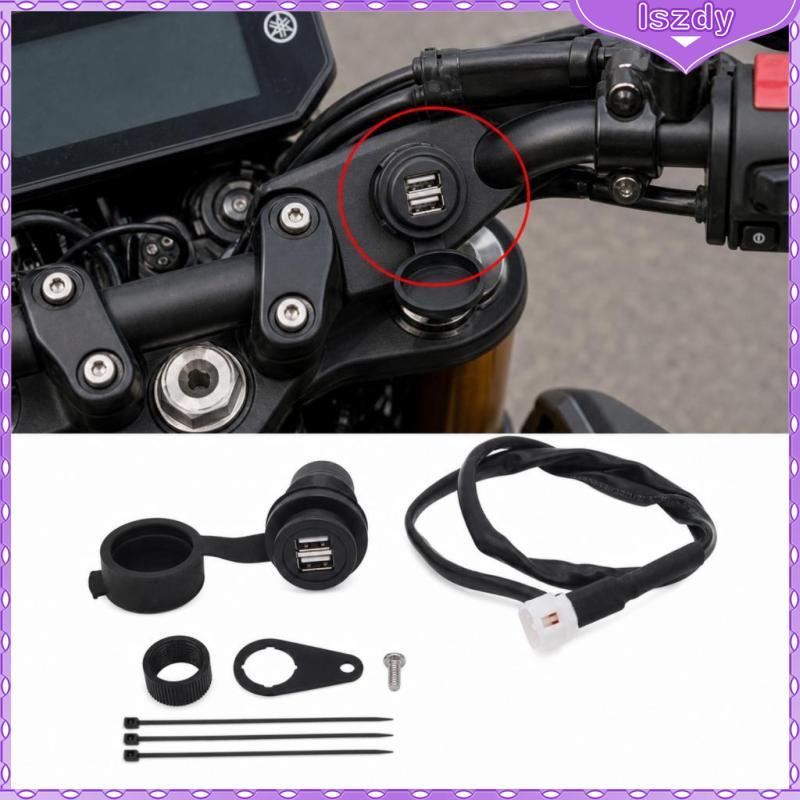 [Lszdy] Tomada De Carregamento USB Para Motocicleta Acessórios Moto Fácil De Usar Fonte De Alimentação De Porta Profissi
