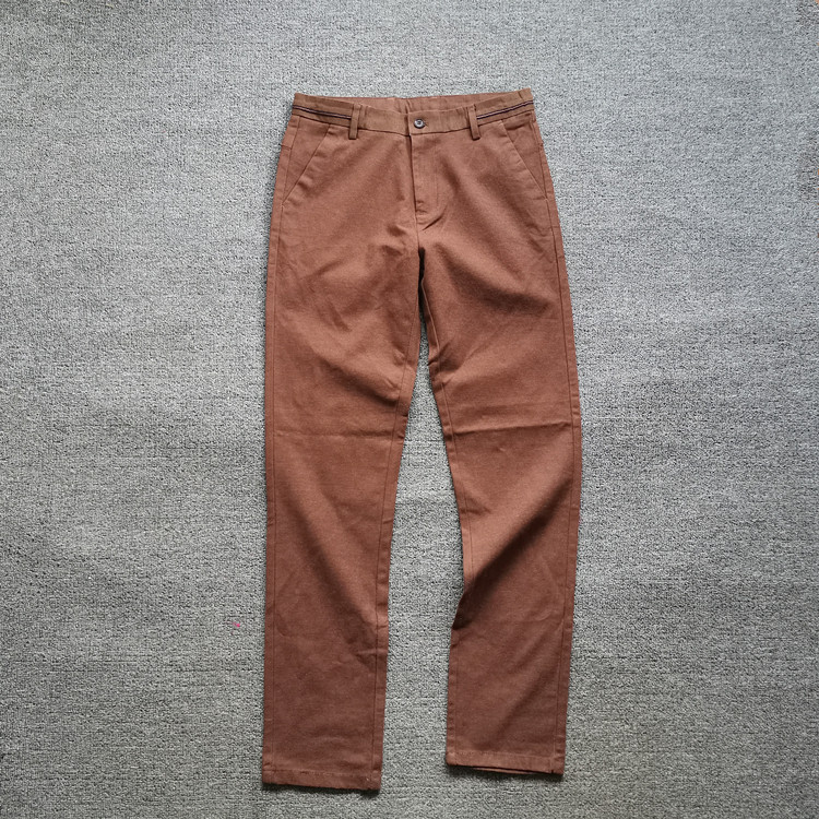Comércio exterior pedido Original exportação pedido japonês masculino primavera outono puro algodão imitação Denim Micro