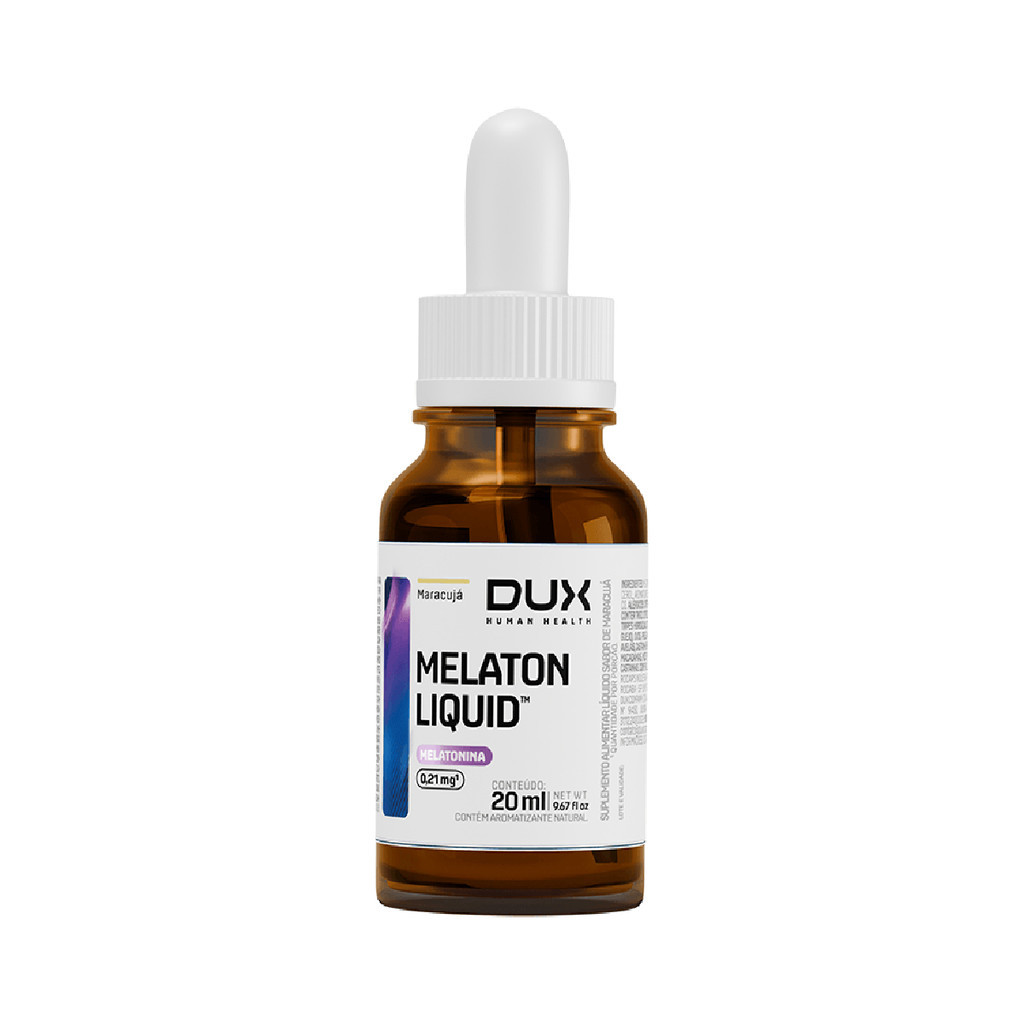 Melatonina Liquida - 20ml Maracujá - Dux Human Health Melatonina Liquida - 20ml Maracujá - Dux Human Health