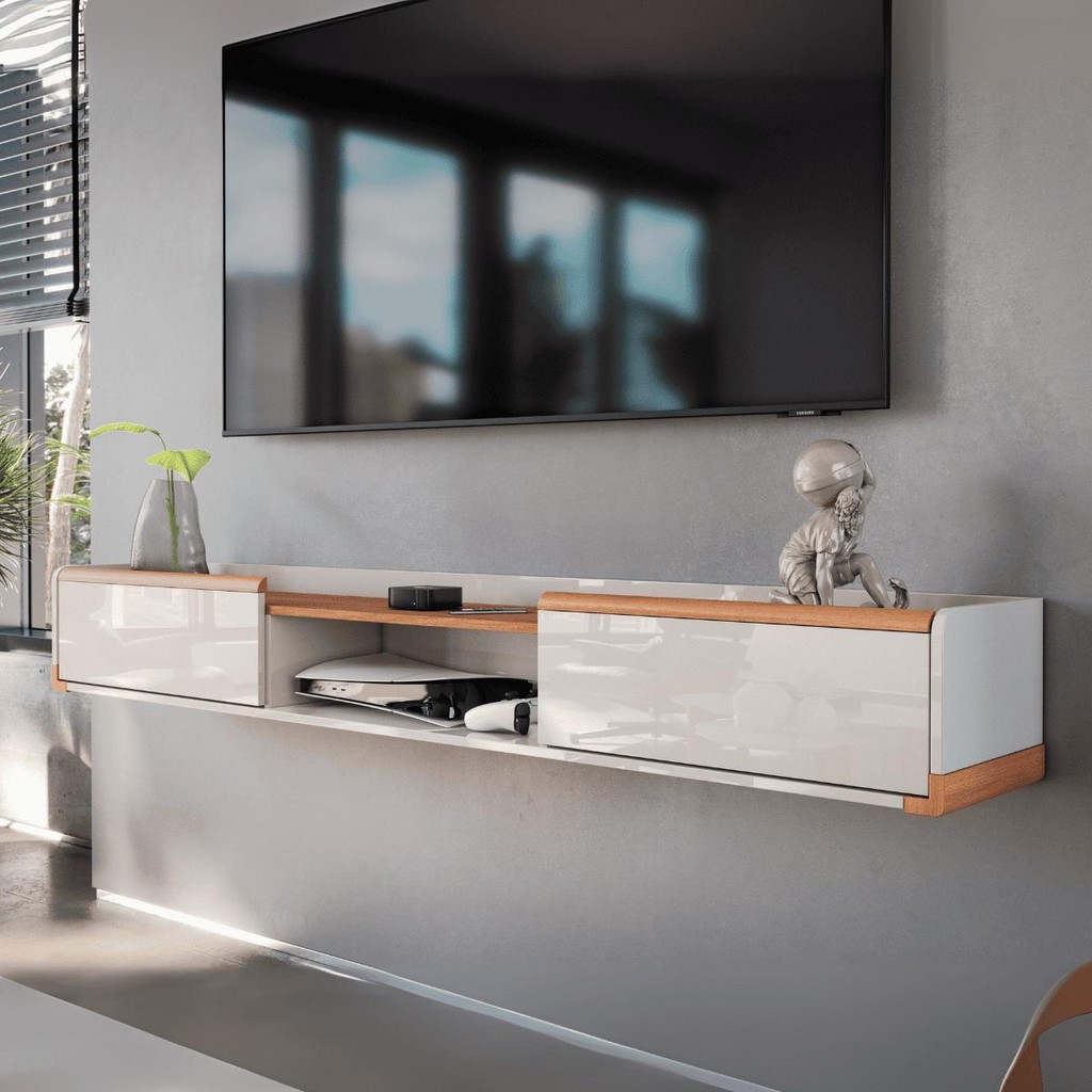 Bancada parede Nigeria off white new/jequitiba
        