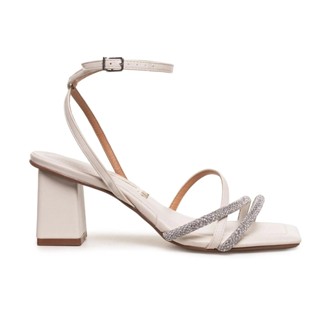 Sandália Vizzano Amarração Salto Bloco Feminina em Oferta na Shopee