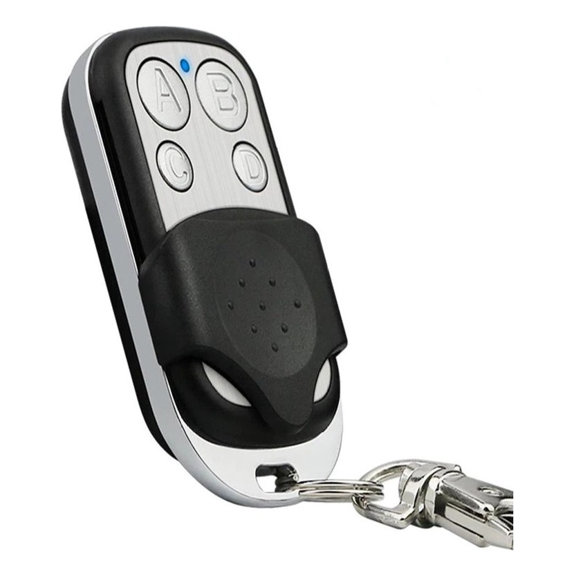 Controle Remoto Programável para Portão e Garagem 433MHz – 4 Botões Multifuncionais em Oferta na Shopee