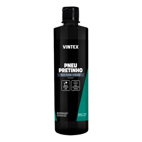 Pneu Pretinho Vintex Revitalizador Brilho Intenso Duradouro em Oferta na Shopee
