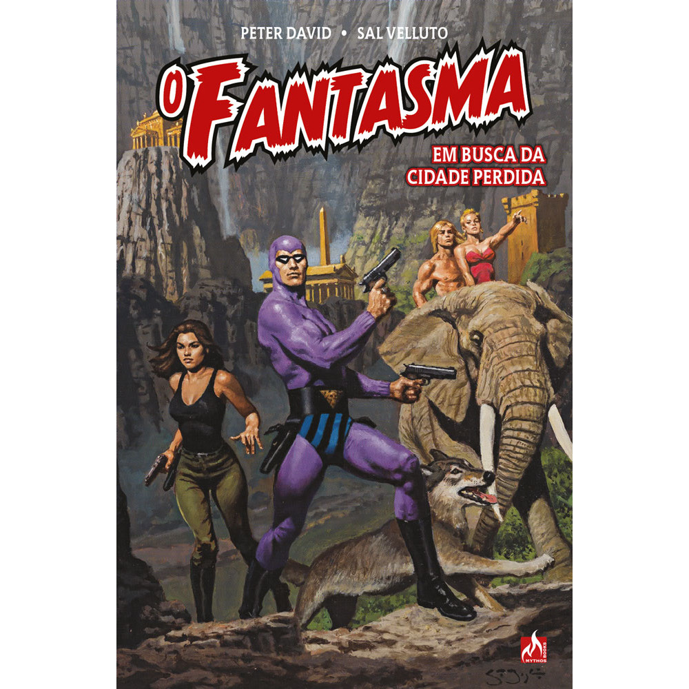 Comics - O Fantasma por Peter David (Capa Brochura) - por Peter David - Mythos ISBN 9786559517312 em Oferta na Shopee